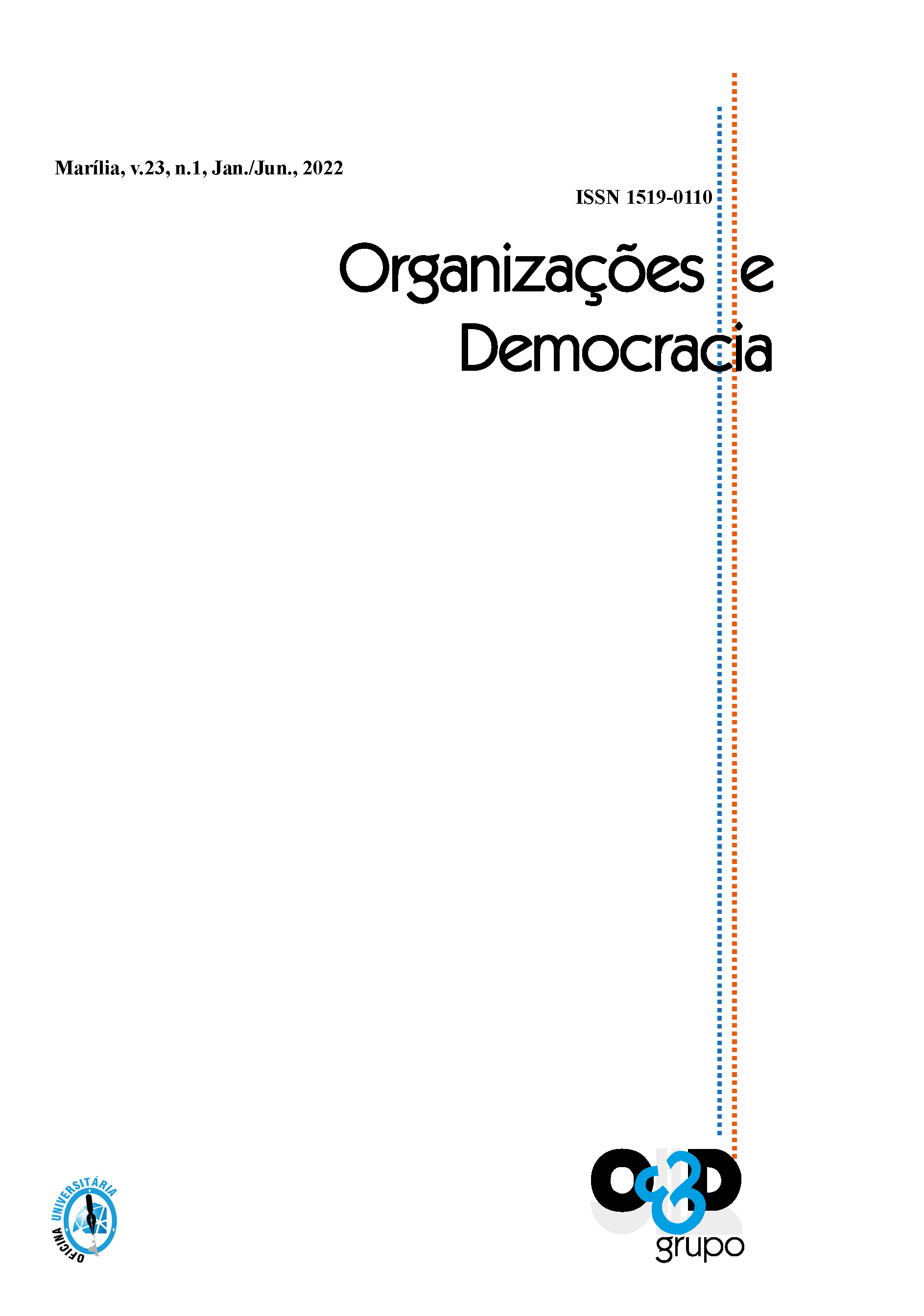 					Visualizar v. 23 n. 1 (2022): Dossiê - Processos associativos e cooperativos: educação,  sustentabilidade e formas organizativas
				
